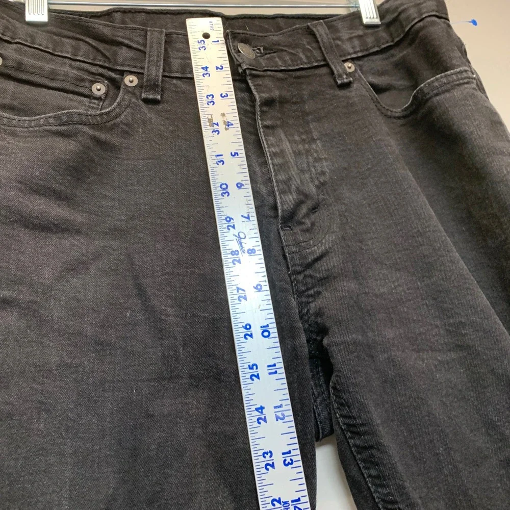 Levi's 531 Athletic Slim Jeans Mens 33x32 Black Excellent Tapered WaterLess